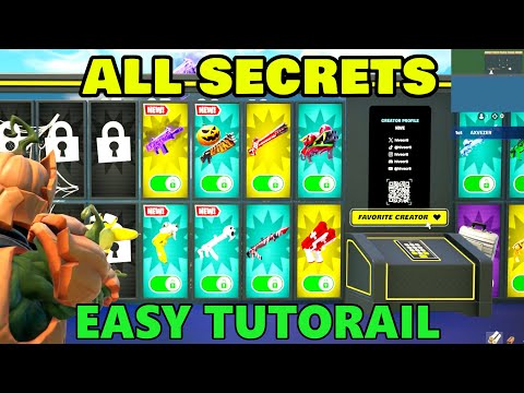 1V1 WITH EVERY GUN | FIND ALL SECRETS CODE LOCATIONS PART 6 6155-1398-4059 Fortnite