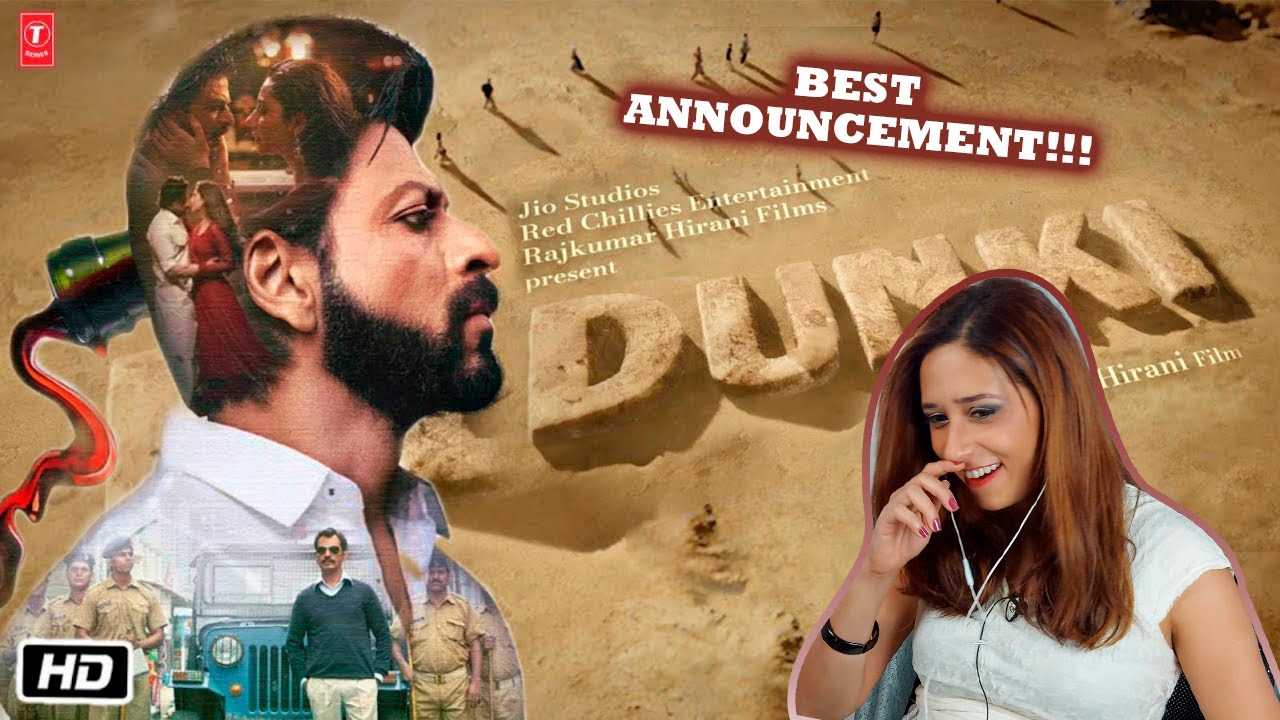 Dunki Announcement: Shah Rukh Khan, Taapsee & More 🎬