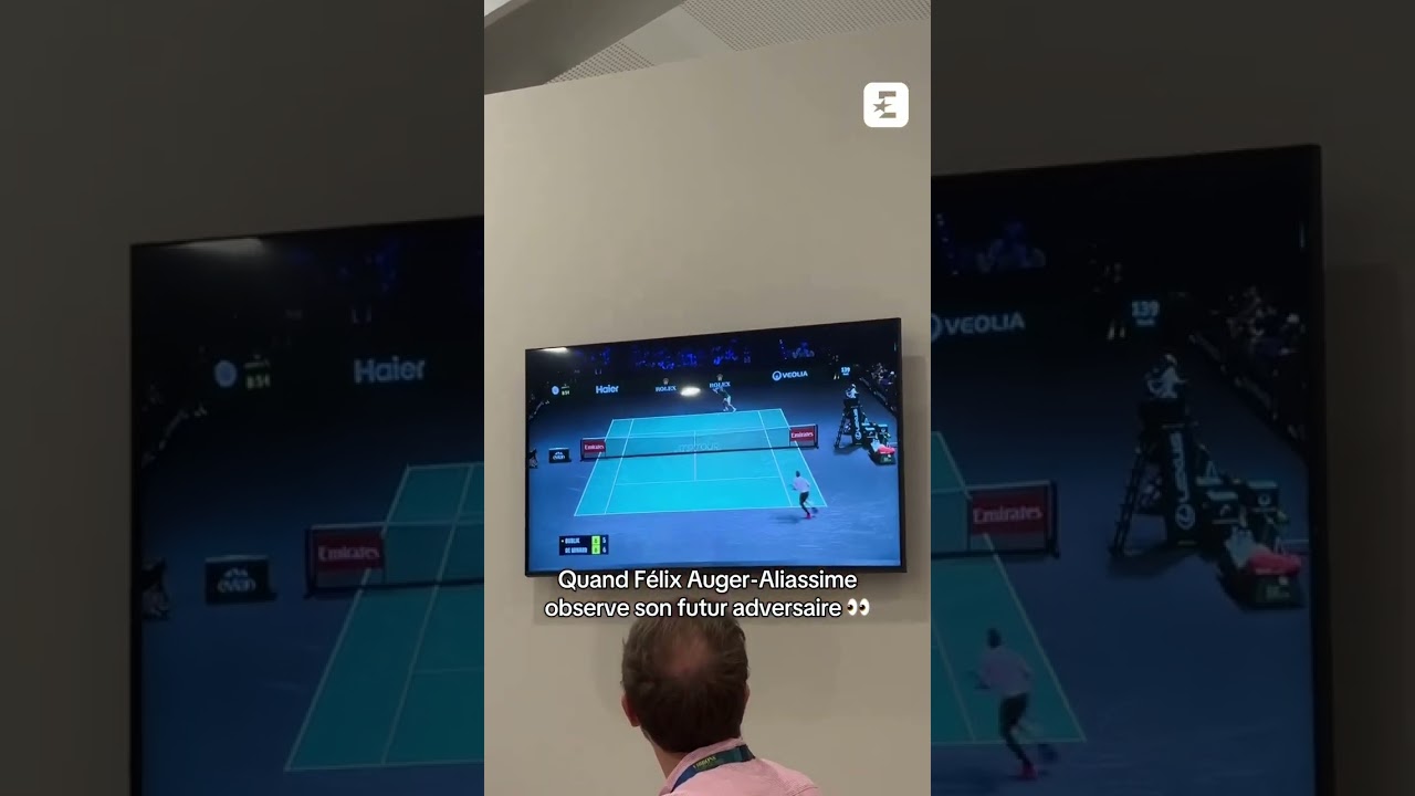 Félix Auger-Aliassime Scrutinizes Future Opponent During Press Conference 🎾