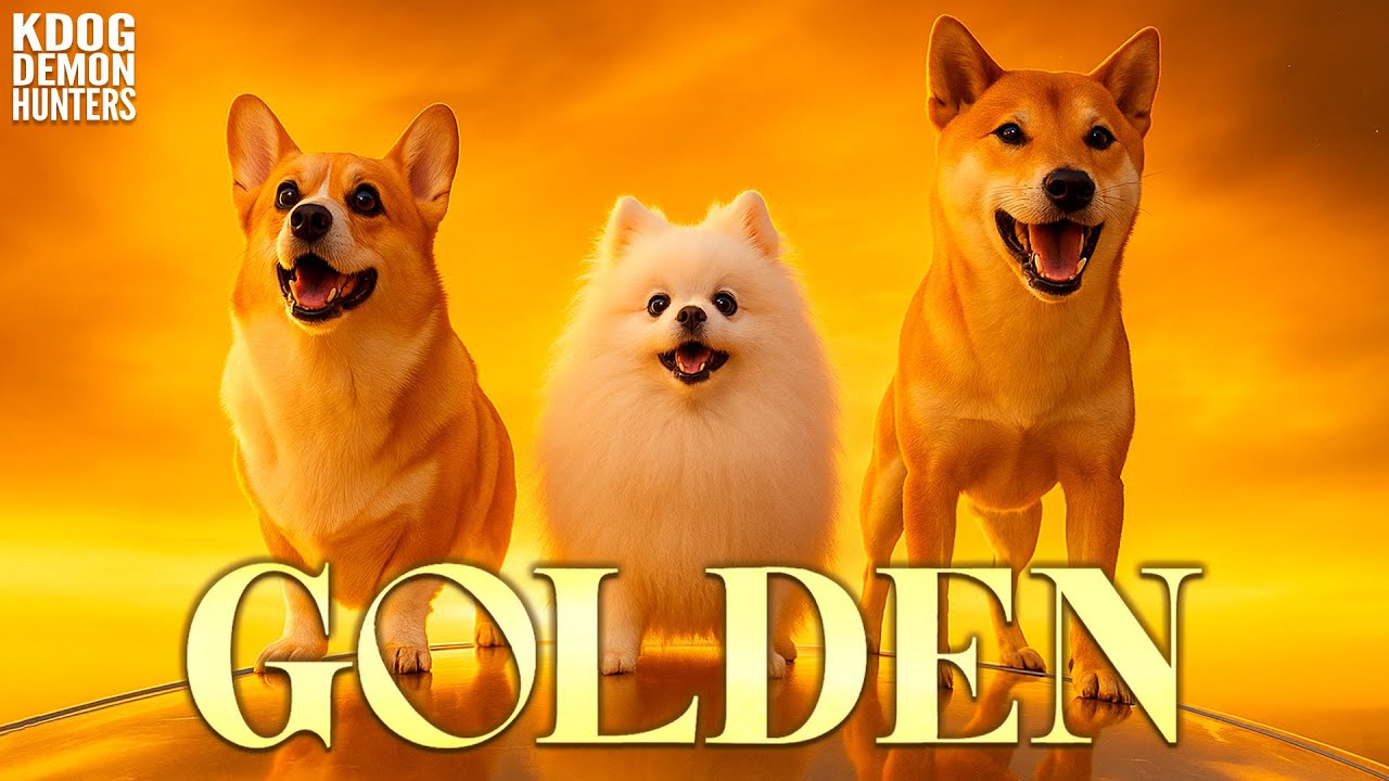 HUNTR/X Presents 'GOLDEN' – An Epic Kpop Song Sung by Dogs! 🎶