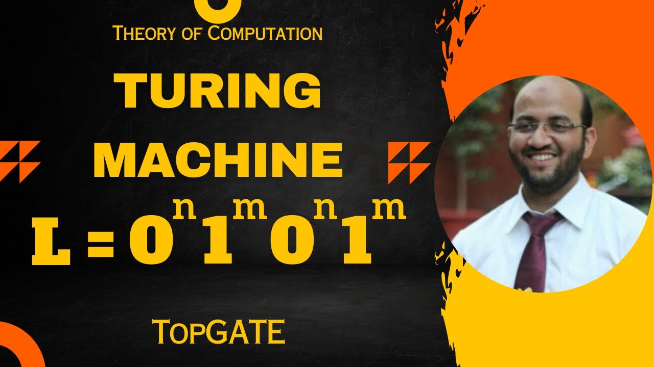 Turing Machine for Language L = 0^n 1^m 0^n 1^m | Automata Theory and Examples