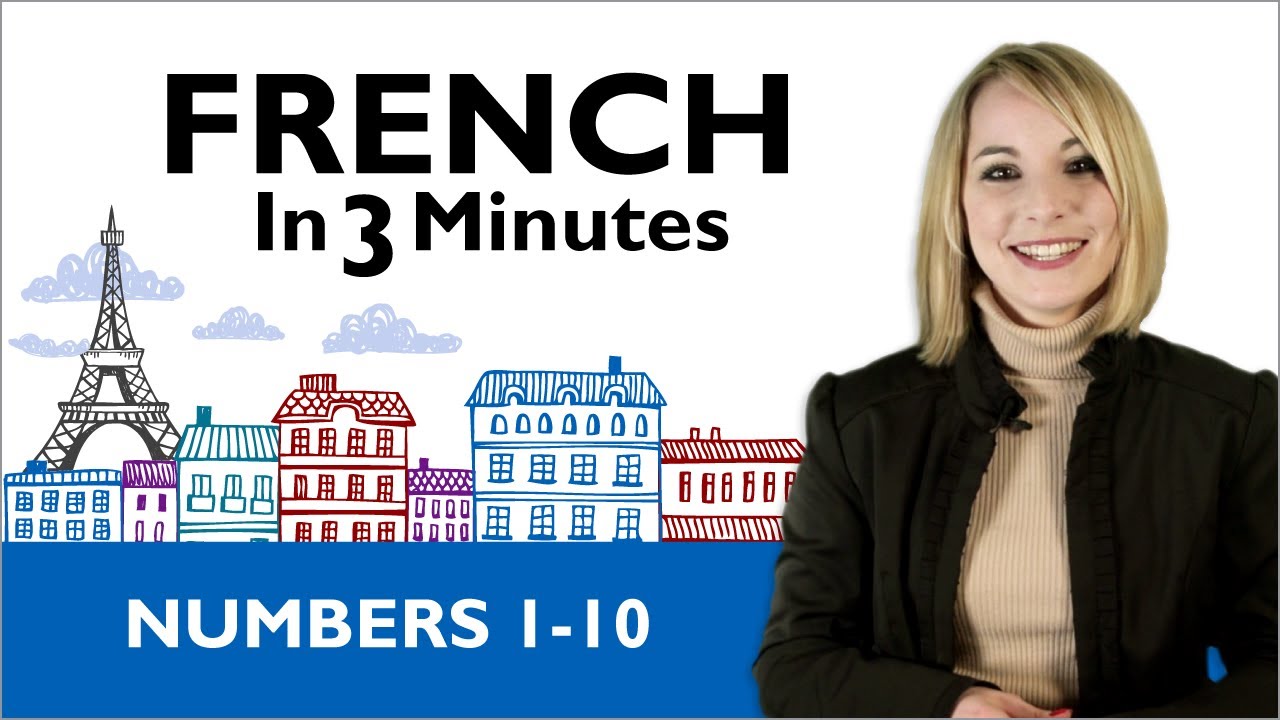 Learn French Numbers 1-10 in 3 Minutes 🇫🇷
