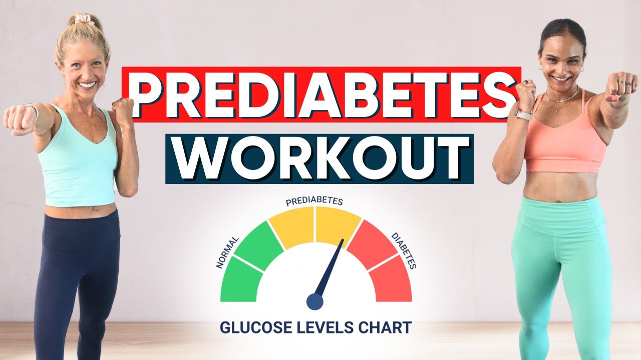 15-Min Low Impact Prediabetes Workout 🏃‍♀️