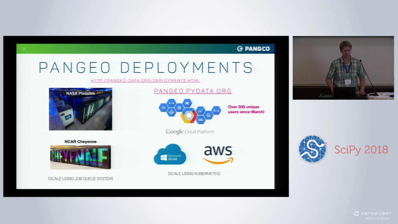 Pangeo: Scalable Big Data for Earth Science 🌍