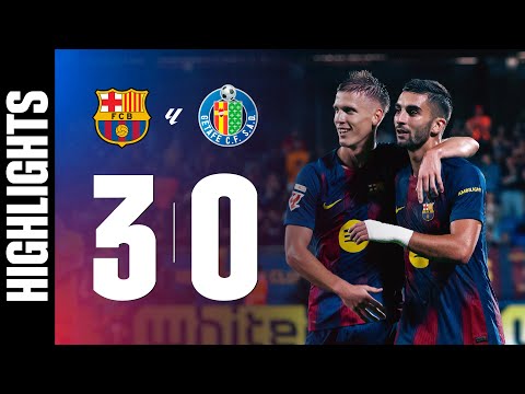 FC BARCELONA 3 vs 0 GETAFE | LALIGA 2025/26 MD05 🔵🔴