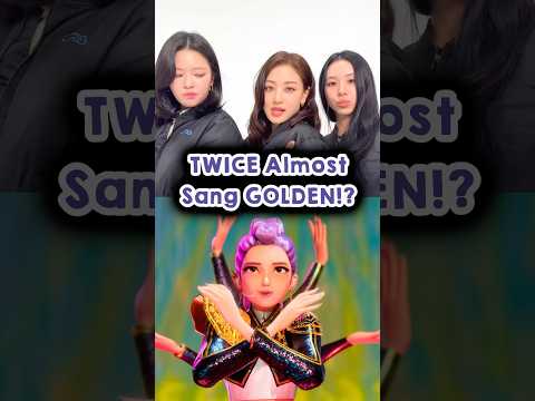 Why Did TWICE Sing Takedown? 🤔 #kpopdemonhunters #Kpop #shorts