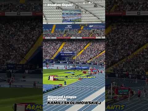 Armand „Mondo” Duplantis na Memoriale Kamili Skolimowskiej 2025.