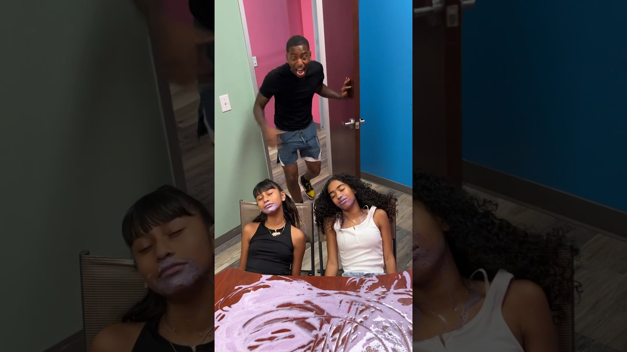 Girls Drink Grimace Shake After Dad Says No ๐น