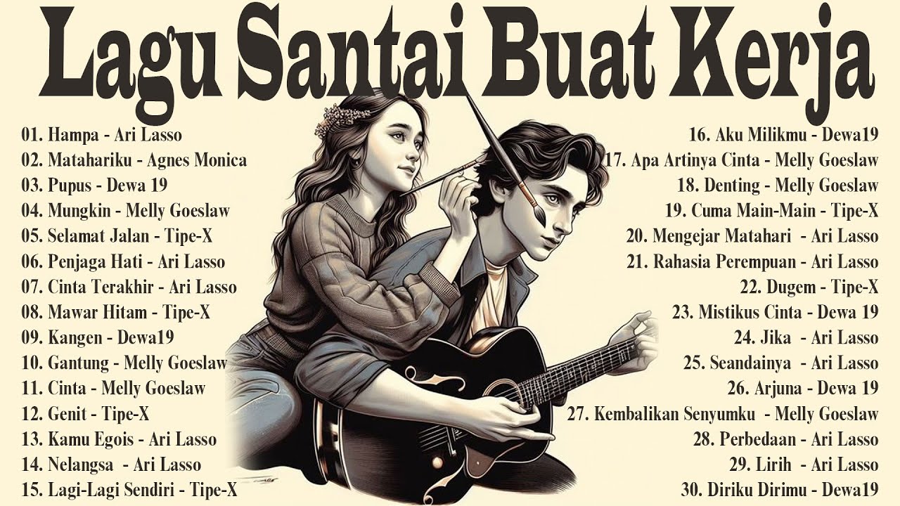 Lagu Santai dan Nostalgia 2000an untuk Semangat Kerja 🎶