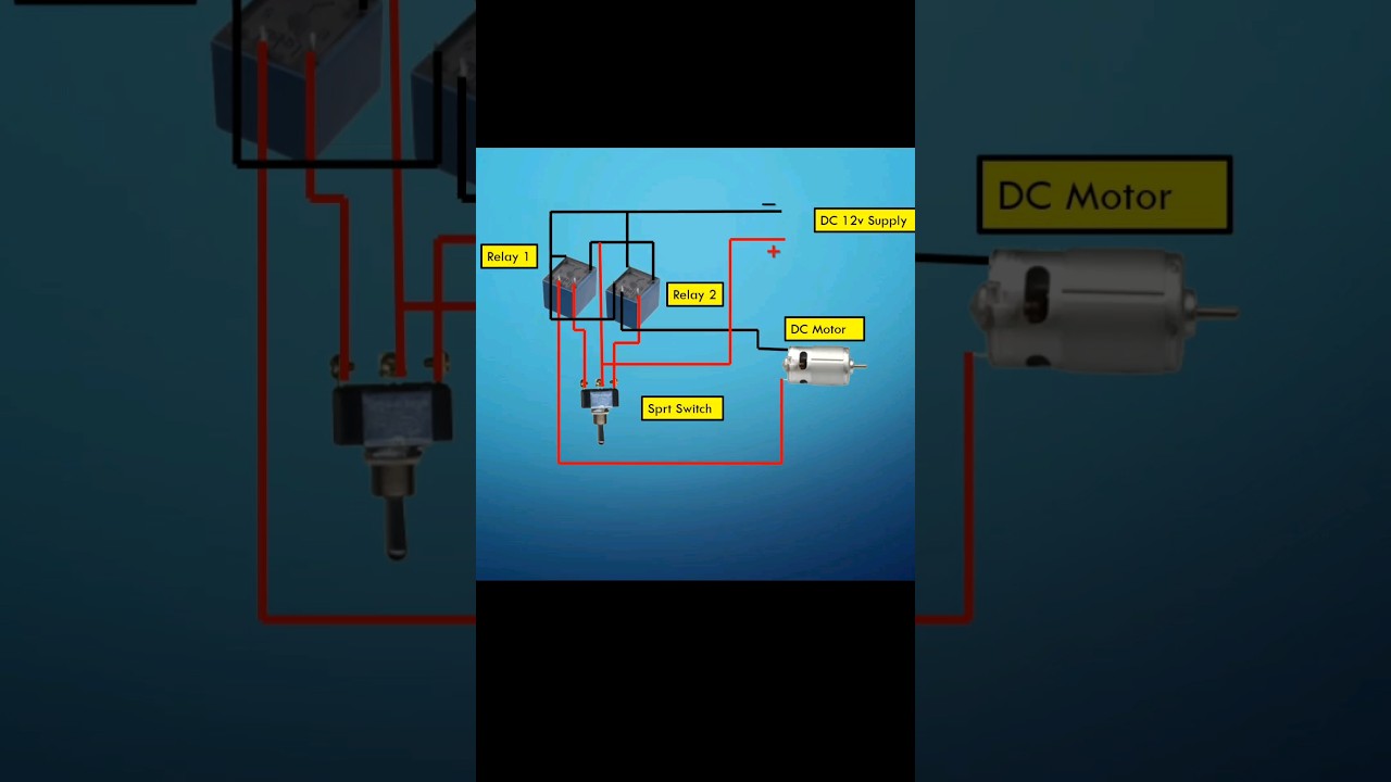 DC Motor Control: Forward & Reverse with G Relay βοΈ