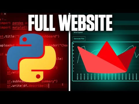 Build a Python Website in 15 Minutes With Streamlit