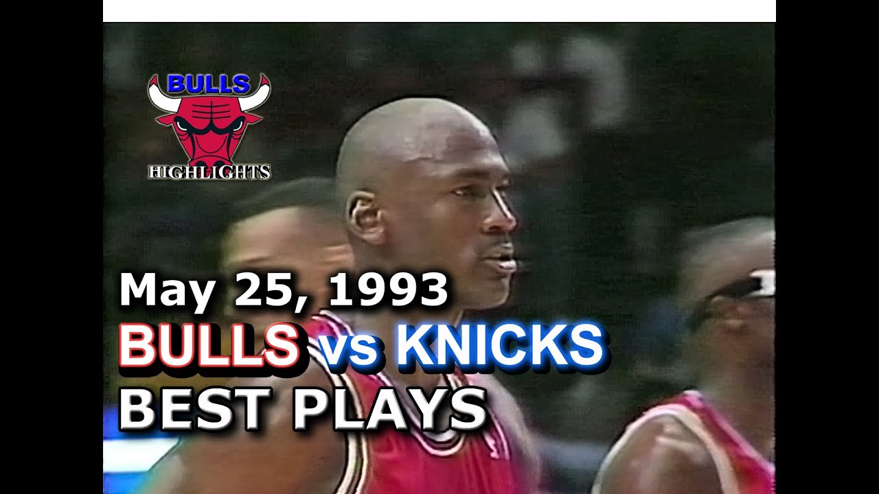 1993 Bulls vs Knicks Game 2 HD Highlights π