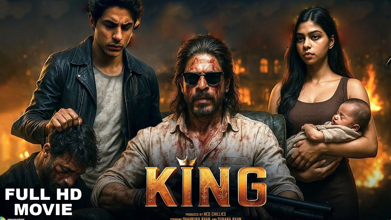 The King (2025) Full HD | Shahrukh Khan & Suhana Khan Leaked Movie