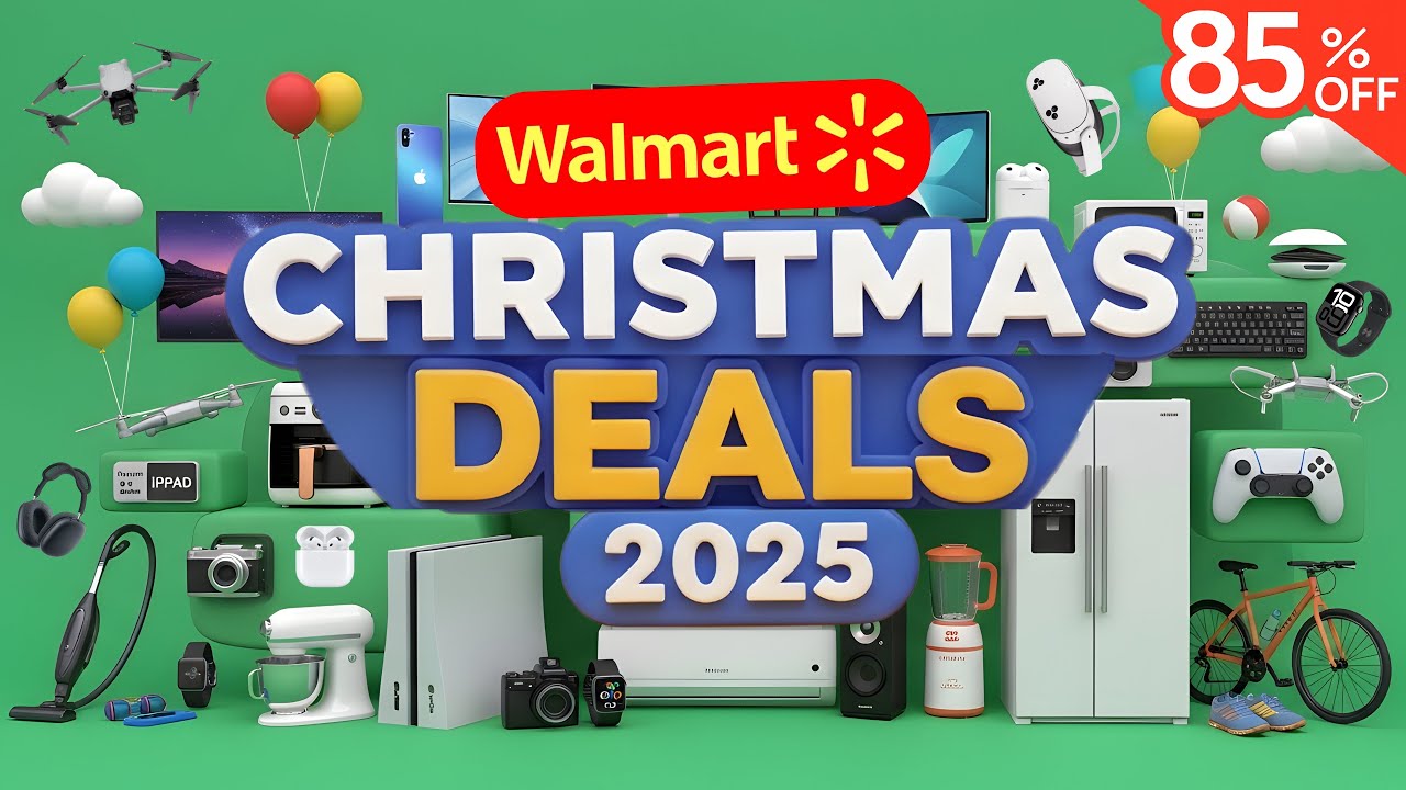 47 EARLY Christmas Walmart Deals 2025 — UPTO 85% OFF!