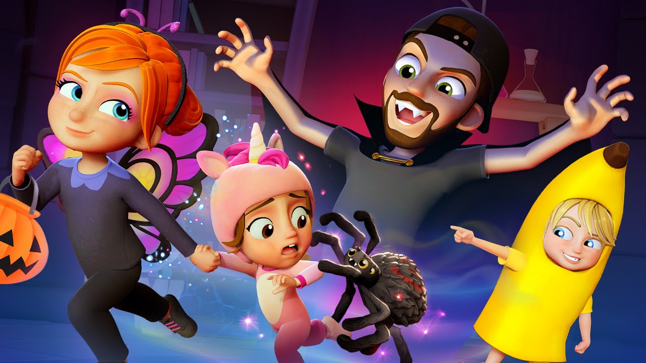 Dracula Dad's Haunted Trick-or-Treat Challenge! 🎃