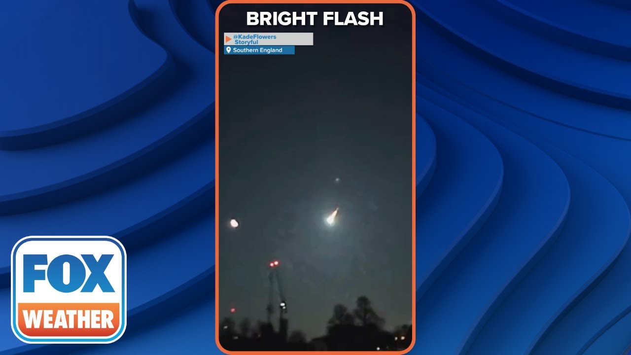 Meteorite Lights Up UK Sky 🌠