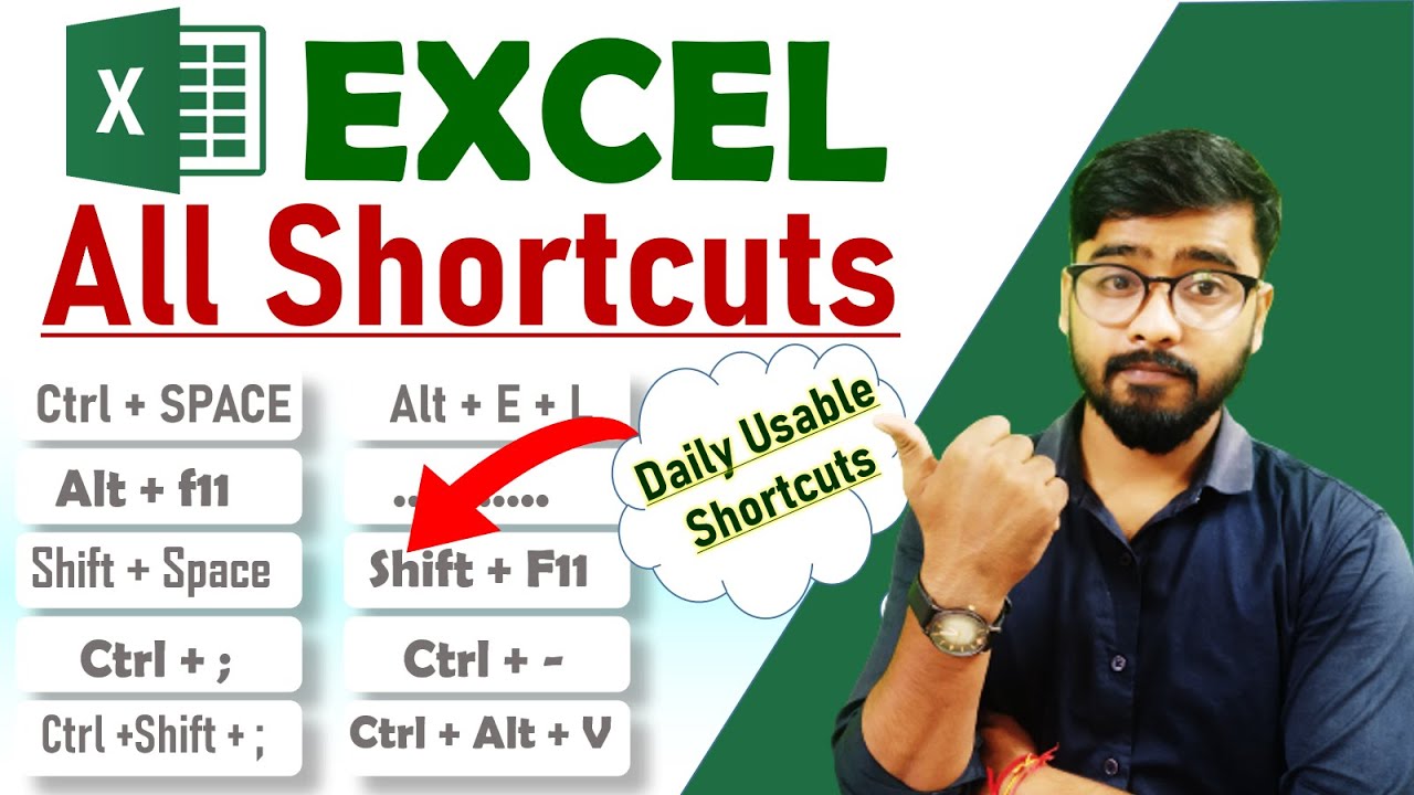 Excel Shortcuts 2024 | Best Keyboard Tips in Hindi