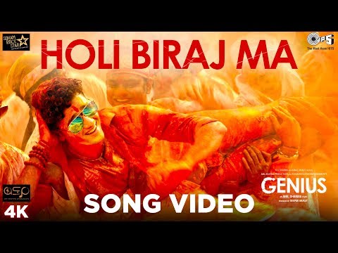 Holi Biraj Ma Song Video - Genius | Utkarsh Sharma, Ishita | Jubin Nautiyal, Himesh Reshammiya
