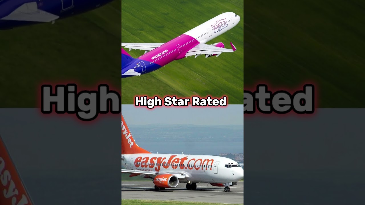 Wizz Air Vs EasyJet 🔥 #airplane #airlines #shortsfeed #aviation