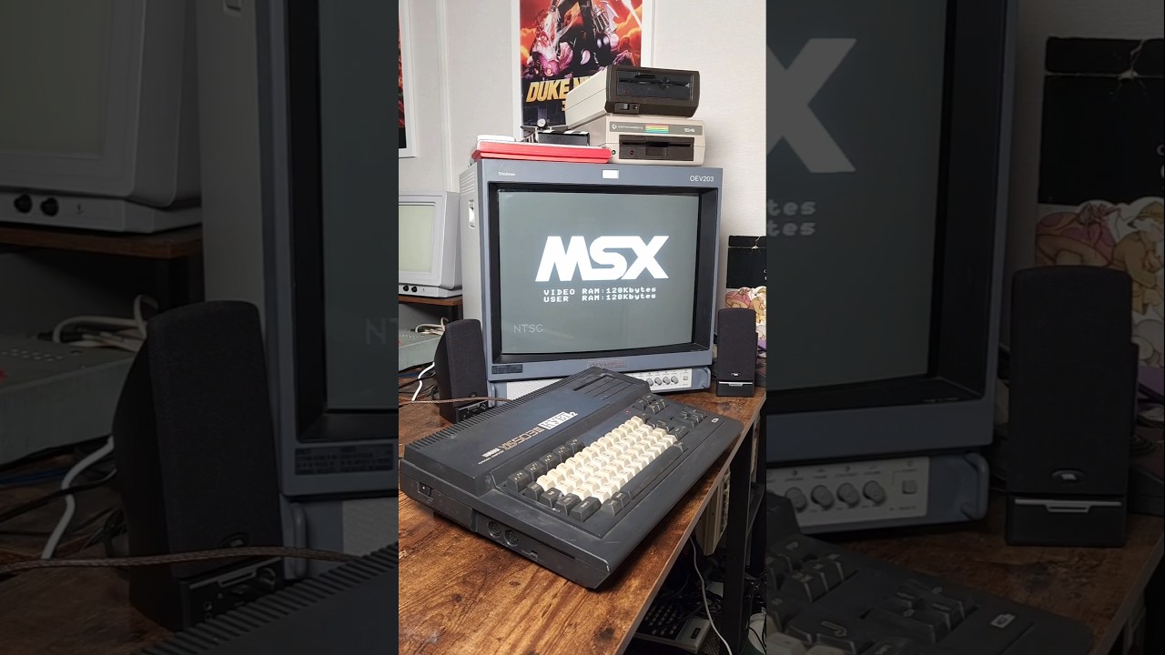 First Power-Up of the Vintage Yamaha YIS-503IIIR (1987) 💾 #shorts