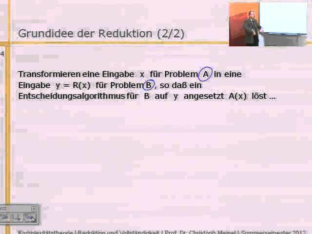 Komplexitätstheorie: Reduktion & Vollständigkeit Teil 2/3 📚