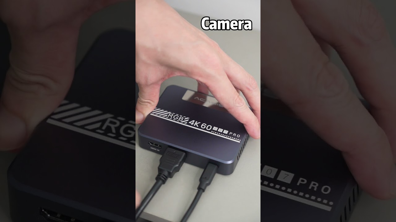 4K60 HDR10 External Capture Card with Variable Refresh Rate Technology