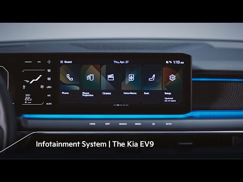Infotainment System | The Kia EV9