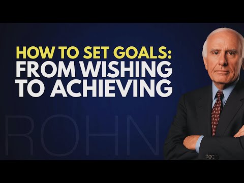 How to Set Goals: From Wishing to Thinking | Jim Rohn Motivation