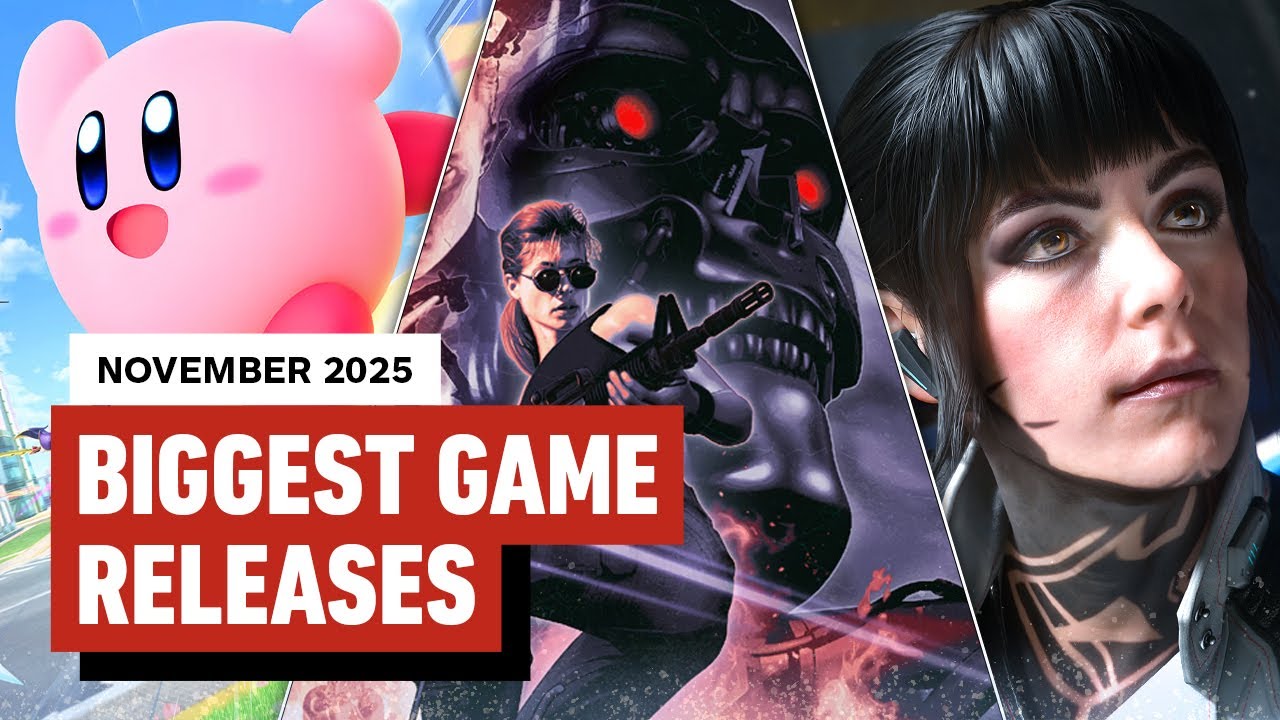 Upcoming Major Game Releases for November 2025