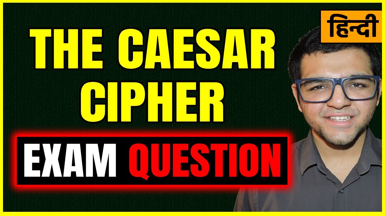 Master Caesar Cipher in Cryptography 🔐 | Hindi Tutorial