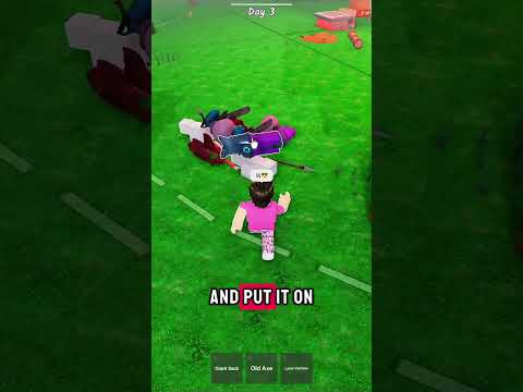 I SECRETLY HELPED the NOOBS On 99 NIGHTS IN THE FOREST 😱 #roblox #robloxshorts #99nightintheforest