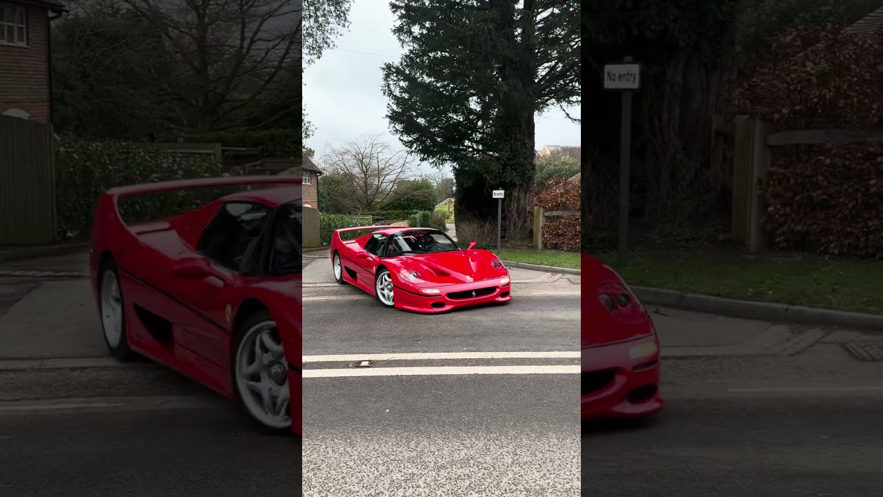 Legendary £4Million Ferrari F50 still sounds incredible!  #automobile #supercars #ferrari #f50