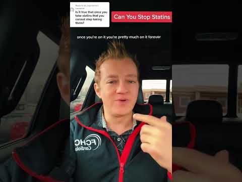 Can you ever stop taking a statin medication? Once your cholesterol comes down? #statin #cholesterol