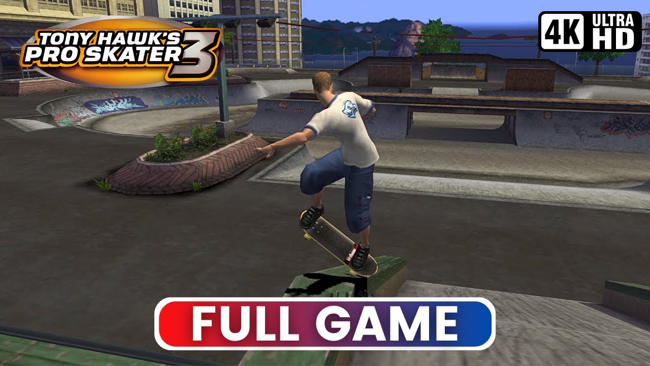 TONY HAWK'S PRO SKATER 3 | Full Game (PC Gameplay 4K 60FPS)