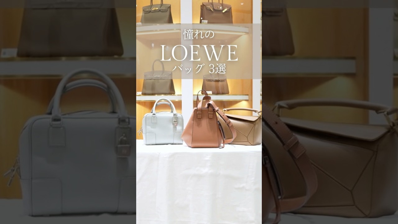 【LOEWE】憧れのロエベバッグ3選をご紹介 #shorts