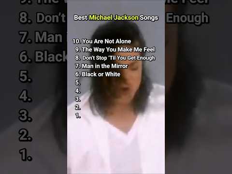 Top 10 Best Michael Jackson Songs #michaeljackson #top10 #bestsongs #bestmusic
