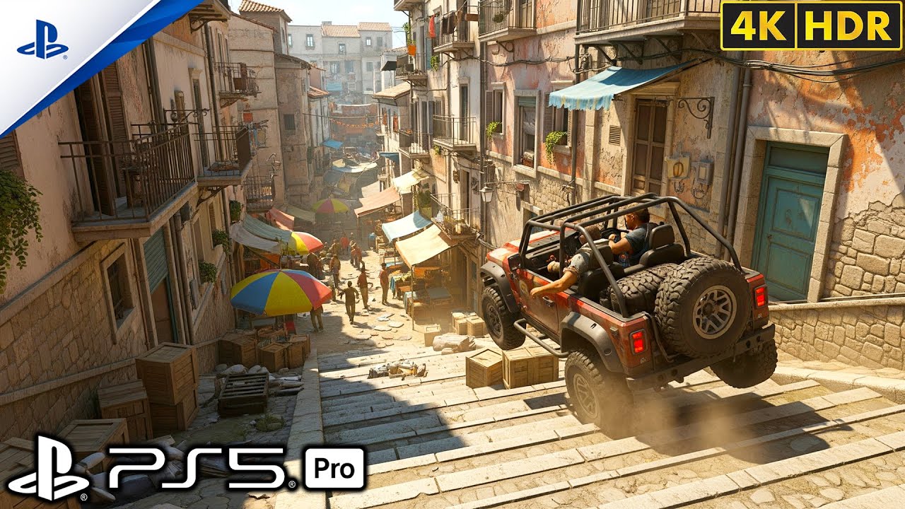 Uncharted 4: Epic Chase Scene on PS5 🚀