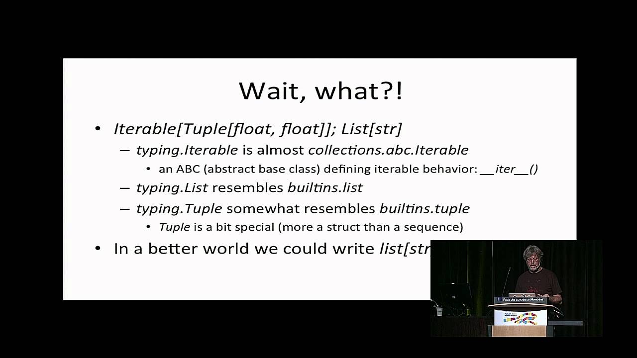 Mastering Type Hints with Guido van Rossum at PyCon 2015 🐍