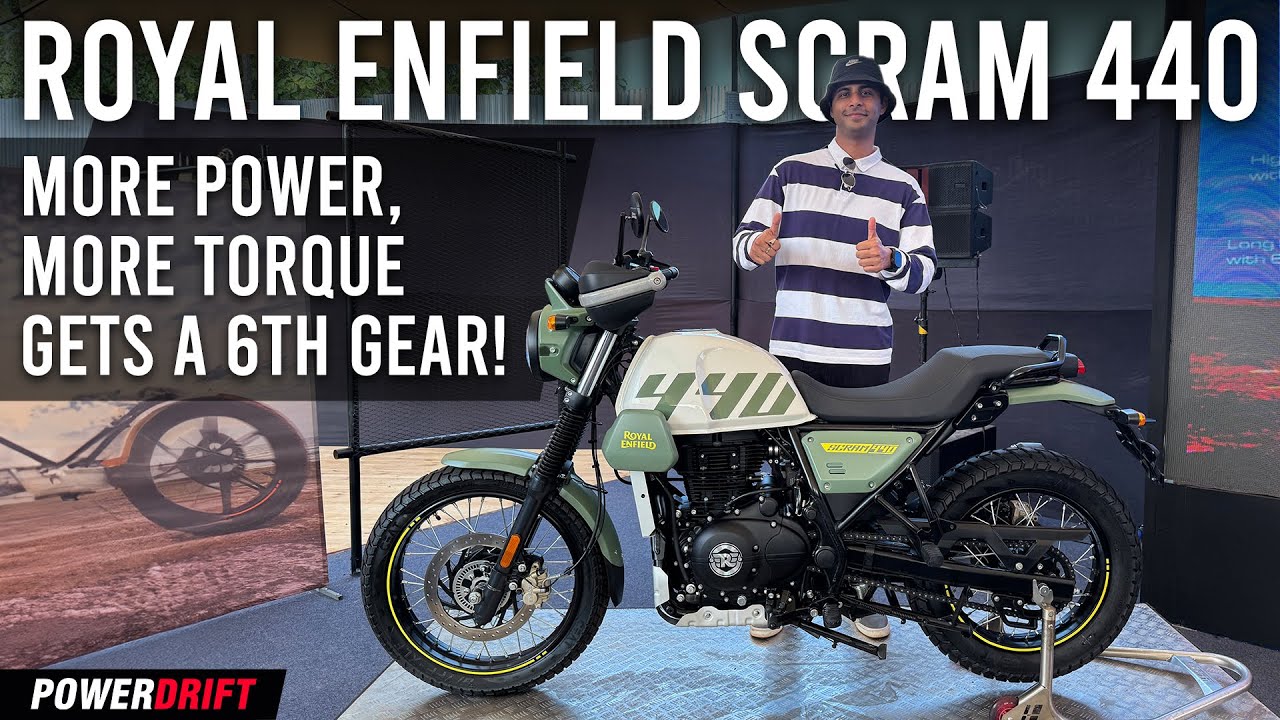 2025 Royal Enfield Scram 440 launched at Rs. 2.08 lakh | PowerDrift QuickEase