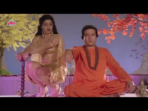 kishore kumar, aasha bhosle, romantic songs_aankhen to kholo swami 4k rajesh khanna, sridevi,