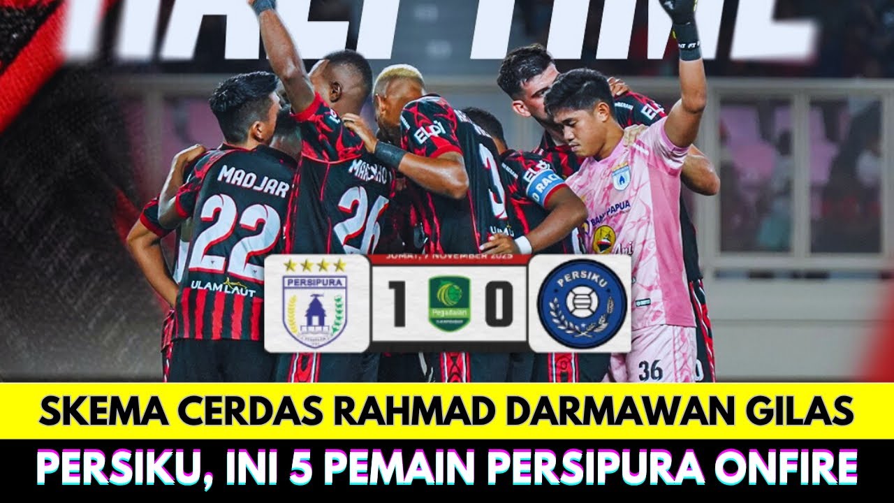Persipura Juara Tipis 1-0 Melawan Persiku: 5 Pemain Ini Jadi Bintang ๐ฅ