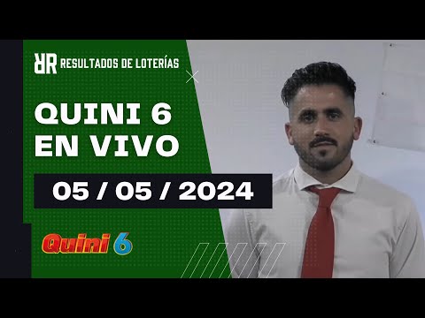 Quini 6 en vivo 05/05/2024 / Resultados del sorteo quini 6 del Domingo 5 de Mayo del 2024