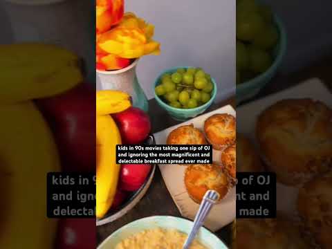 nobody: kids in 90s movies at breakfast 😭 #90s