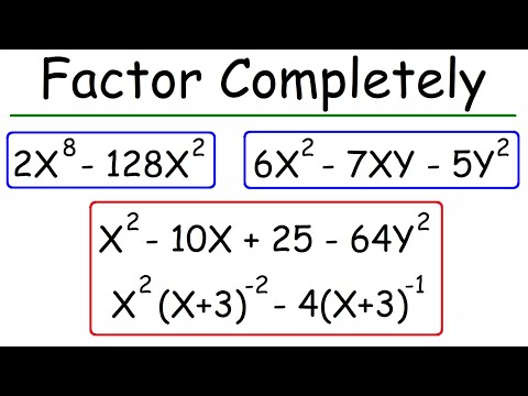 Complete Guide to Factoring in Algebra