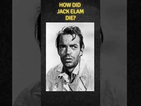 How did Jack Elam die? #shorts #western #hollywoodlegend #biography #hollywoodactor #movie