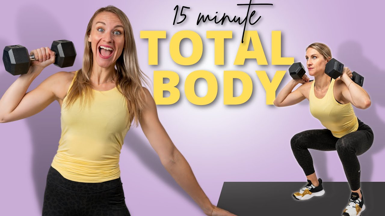 15-Minute Full Body Dumbbell Workout