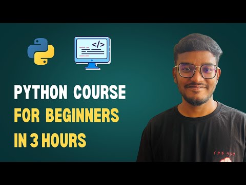 Python Crash Course 🔥 Learn Python in Under 3 Hours | Full Beginner Tutorial (No Experience Needed)