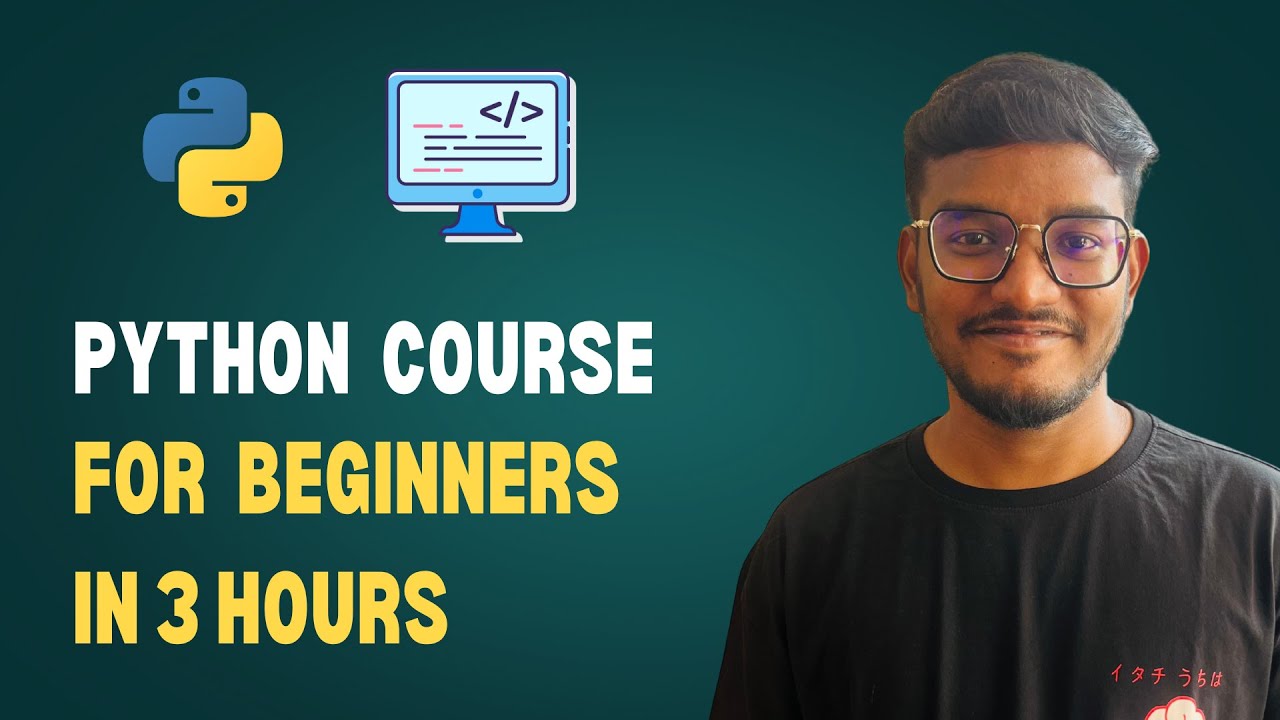 Python Crash Course for Beginners 🔥 Master Python in Under 3 Hours!