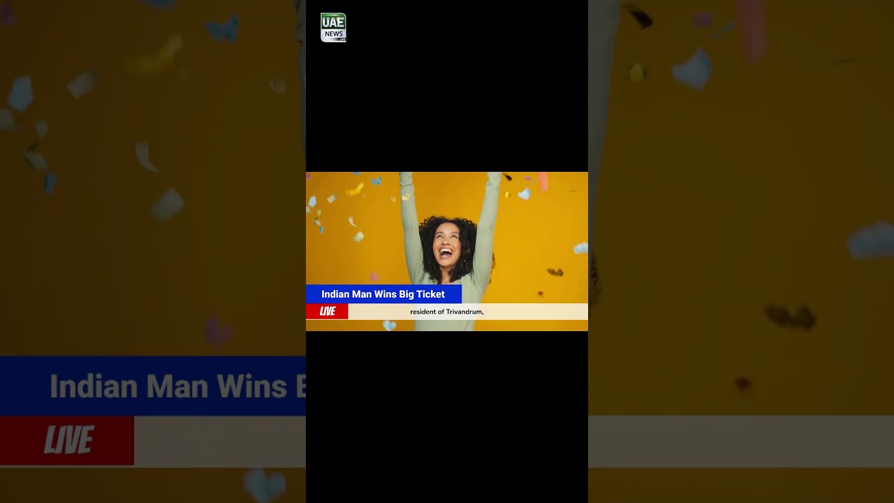 Indian Man Wins Dh25 Million Jackpot in Dubai Lottery ๐