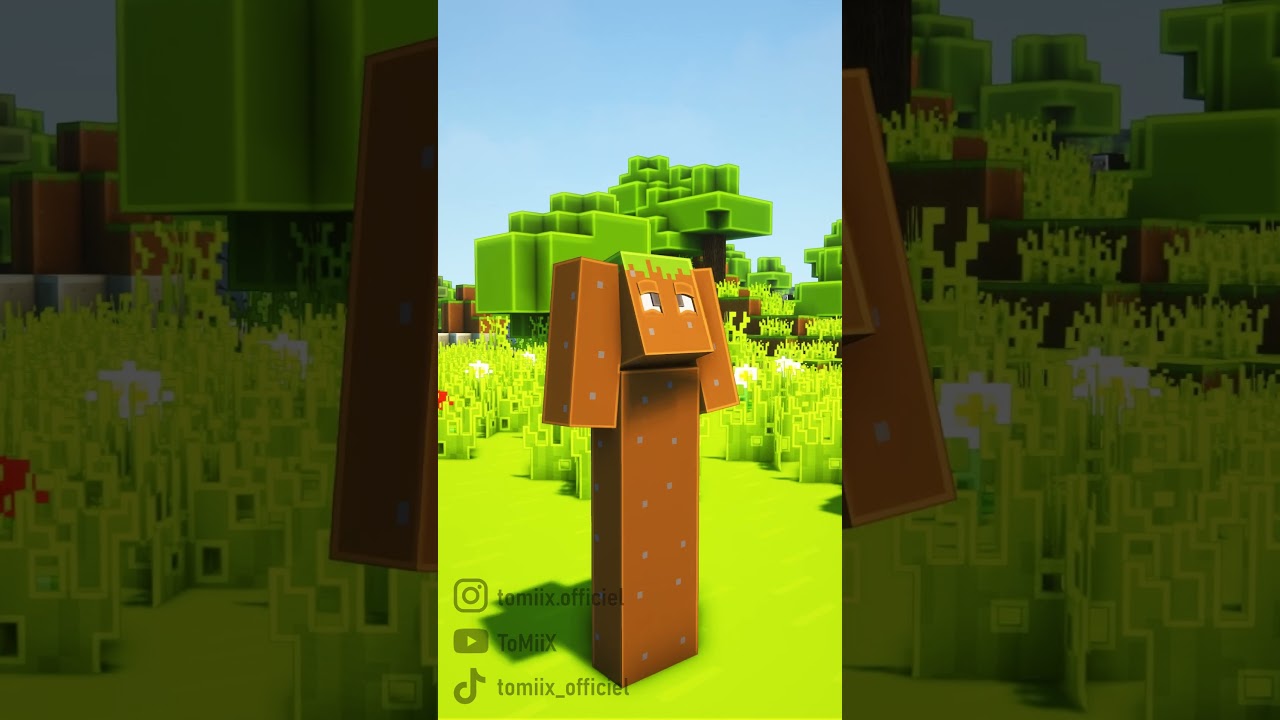 Si les blocs de Minecraft prenaient vie !